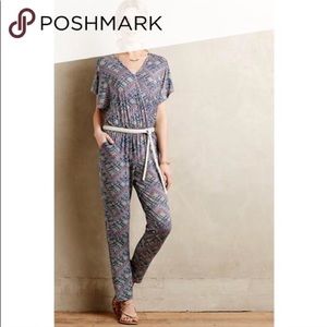 ANTHROPOLOGIE jumpsuit with pockets